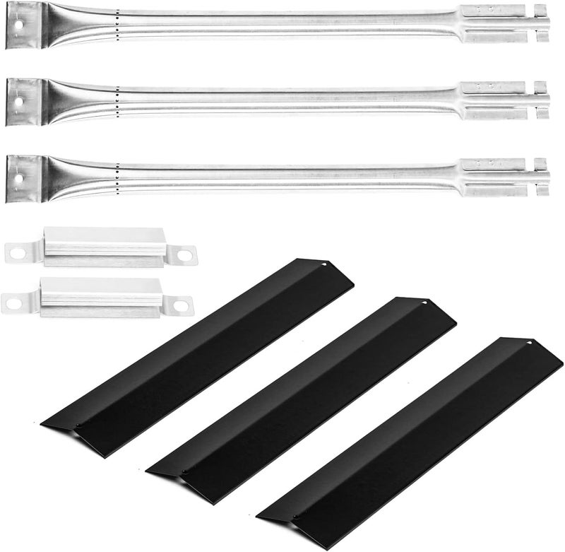 Utheer Grill Parts for Oklahoma Joe's Longhorn Combo 3-Burner Charcoal/Gas Smoker, Oklahoma Joes Grill Replacement Parts For 15202029 12201767 14201767, Heavy Duty Oklahoma Joe Smoker Accessories - Image 1